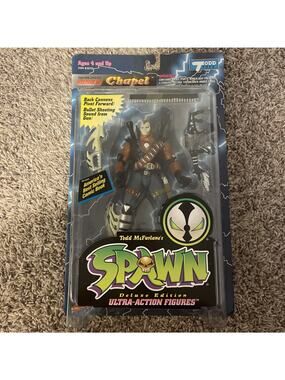McFarlane Toys 1995 Spawn Chapel Deluxe Edition 6” Ultra Action Figure VTG New